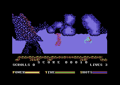 Sorcerer's Apprentice screenshot 4 for Commodore 64